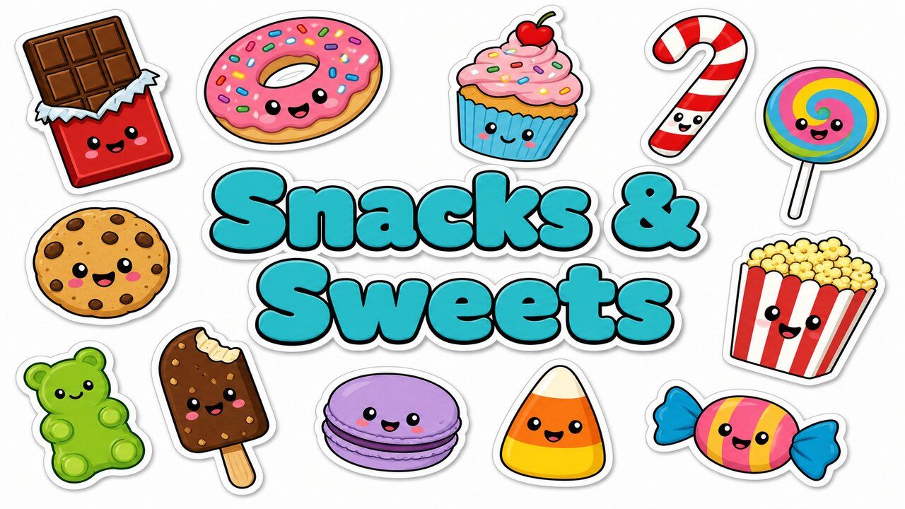 Snacks & Sweets - Custom cursor collection preview