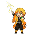Solar Zenitsu Bolt Cursor Default