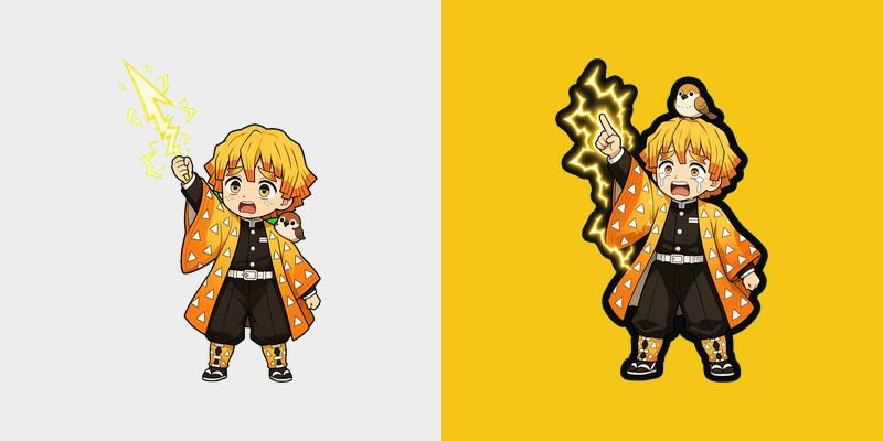 Solar Zenitsu Bolt Cursor