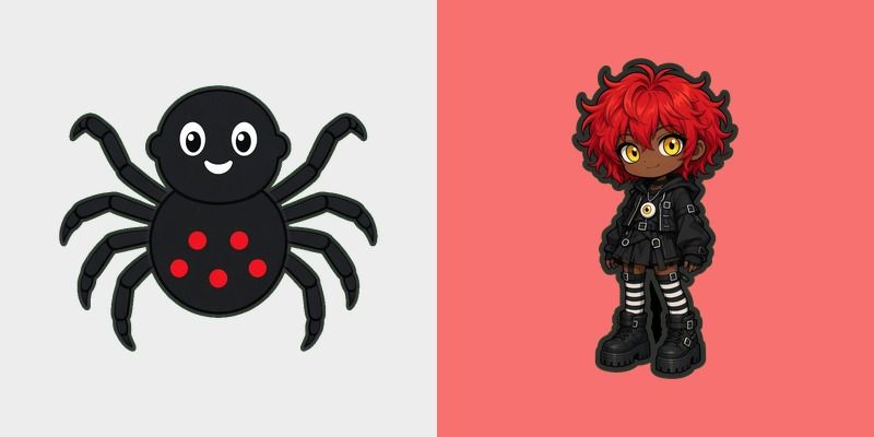 Spider Goth Toca