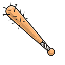 Spiked Nail Baseball Bats Default