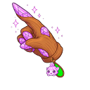 Spiral Crystal Wand Pointer