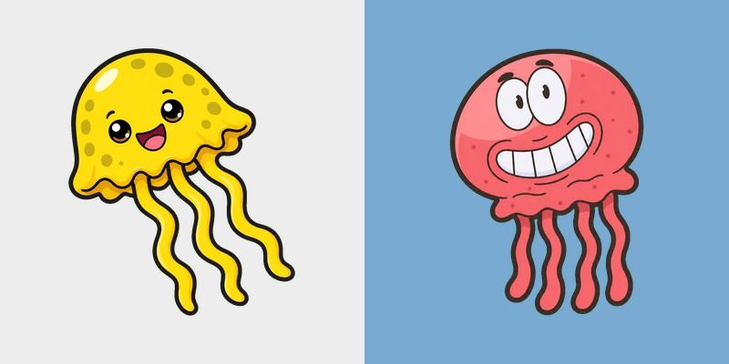SpongeBob and Patrick Jellyfish