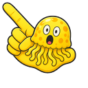 SpongeBob Jellyfish Shocked Pointer