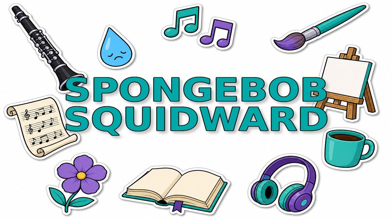 SpongeBob Squidward - Custom cursor collection preview