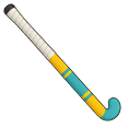 Field Hockey Stick and Dimpled Ball Default