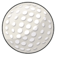 Field Hockey Stick and Dimpled Ball Pointer