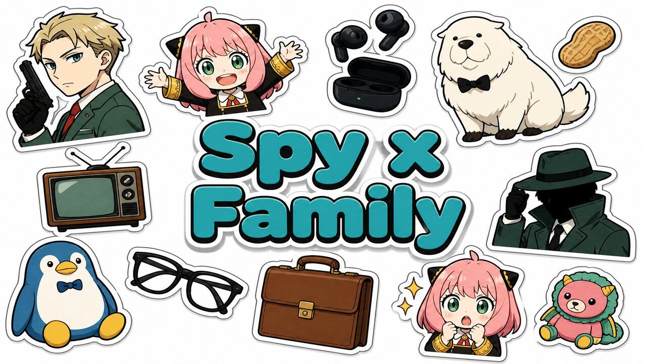 Spy x Family Mix Packs - Custom cursor collection preview