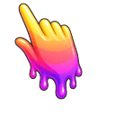 Sunset Rainbow Melt Pointer