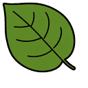 Taupe Totoro Leaf Pointer
