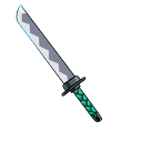 Teal Hattori Katana Cursor Default