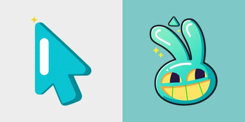 Teal Jax Digital Cursor