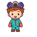 Teal Lab Cook Cursor Pointer