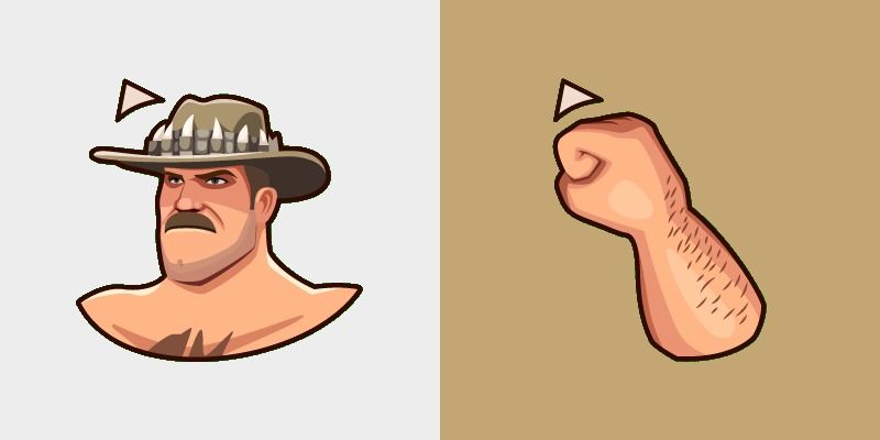 Team Fortress 2 Saxton Hale and his Fist