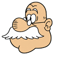 The Loud House Bud Grouse Lawn Mower Cursor Pointer