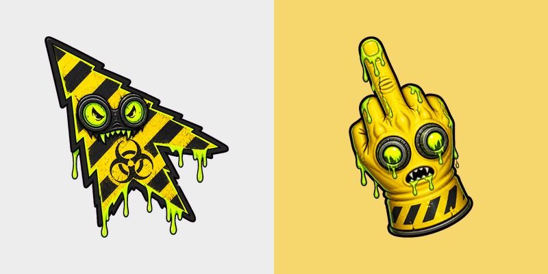 Toxic Menace Cursors