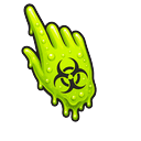 Toxic Slime Biohazard Pointer