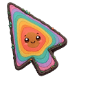 Tree Growth Rings Color Cursor Default