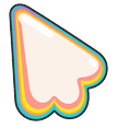Tropical Rainbow Puff Default