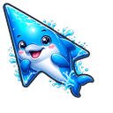 USA Virginia Beach Dolphin and Ocean Splash Default
