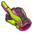 Vice Lime Magenta Pointer