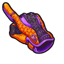 Vice Orange Purple Pointer