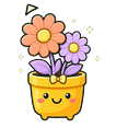 Violet Berry Pot Cursor Pointer