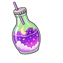 Violet Galaxy Sip Cursor Pointer