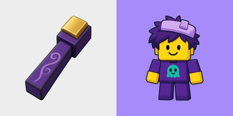 Violet Gold Mallet Avatar