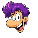 Violet Rayman Axe Cursor Pointer