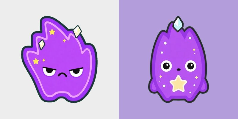 Violet Star Spirit Cursor