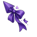 Violet Yuri Ribbon Cursor Default