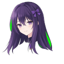 Violet Yuri Ribbon Cursor Pointer
