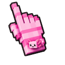 Voxel Axolotl Pointer