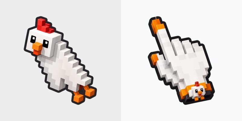 Voxel Chicken