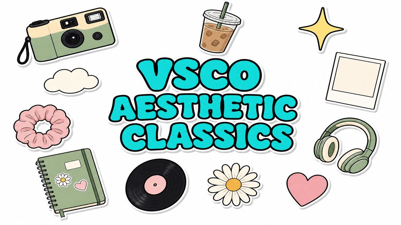 VSCO Aesthetic Classics - Custom cursor collection preview image