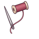 VSCO Girl Embroidery Hoop and Needle Thread Default