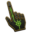 Warhammer 40k Necron Head Glyph Pointer