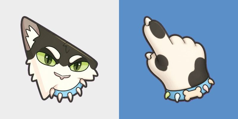 Warrior Cats Bone Cute Cursor Pack