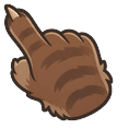 Warrior Cats Clawface Cute Cursor Pack Pointer
