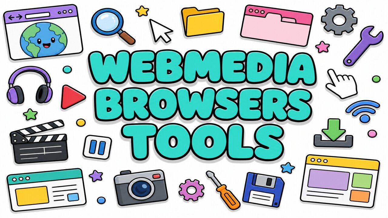 Web Media Browsers & Tools - Custom cursor collection preview