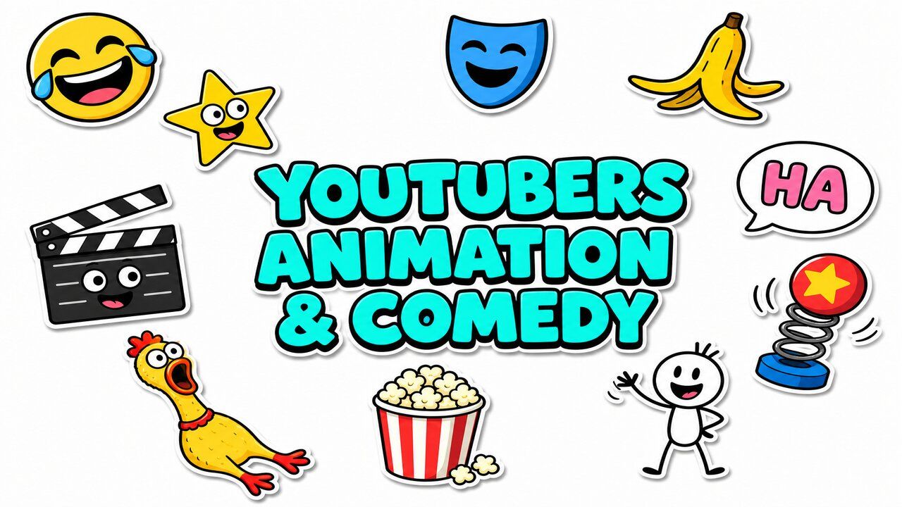 YouTubers Animation & Comedy - Custom cursor collection preview