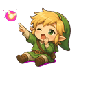 Zelda Switch 2 Sleeping Hero Pointer